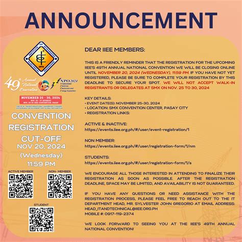 iiee registration|REGISTRATION FOR CONFERENCES OR SEMINARS .